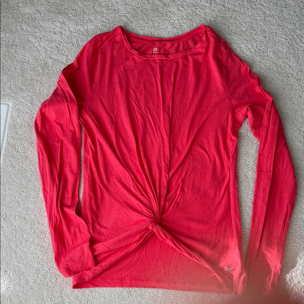 Gap Fit Women's Pink Long Sleeve Top
